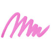 Picture of SHARPIE ACRYLIC MARKER BRUSH TIP ROSE PINK